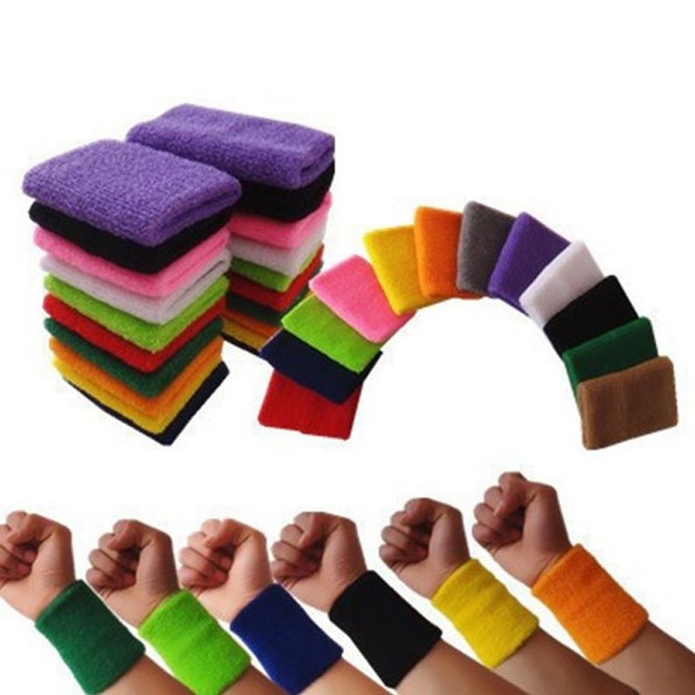 1/2Pcs Unisex Wristbands Sport - Wrist Wrap Support avaliação e preço