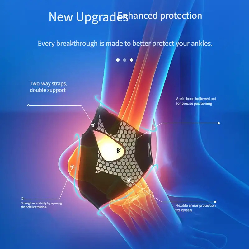 1×Ultra-thin Ankle Brace Bi-di - Ankle Mobility Band avaliação e preço