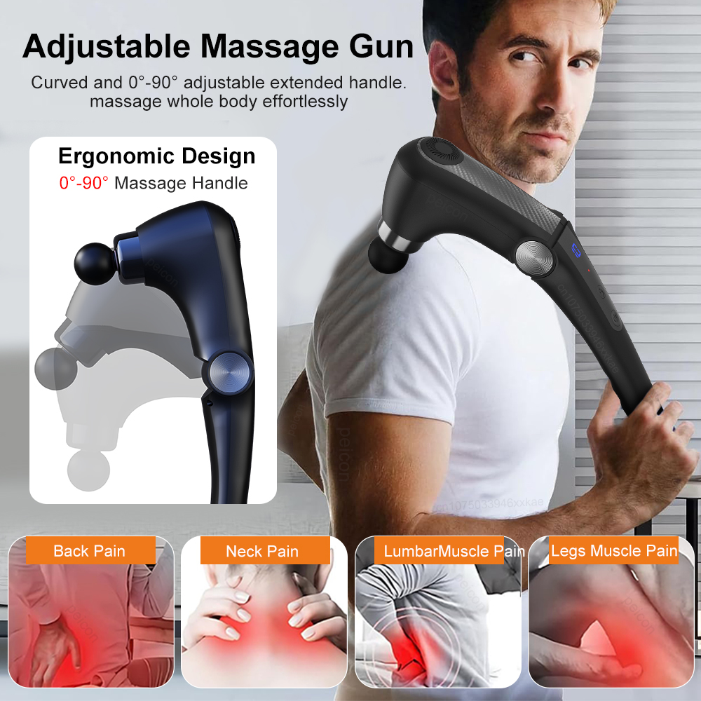 Fascia Massage Gun Shoulder Ma - Crossfit Machine avaliação e preço