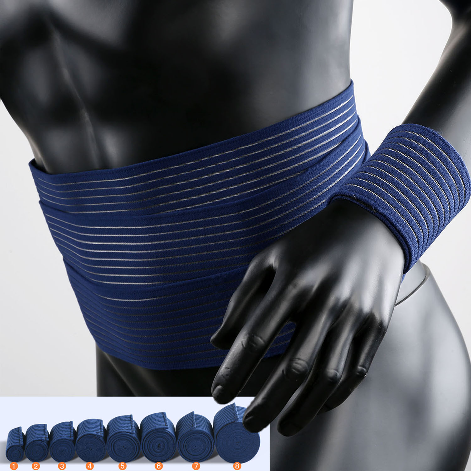 1 PC Tape Compression Bandage  - Ankle Mobility Band avaliação e preço