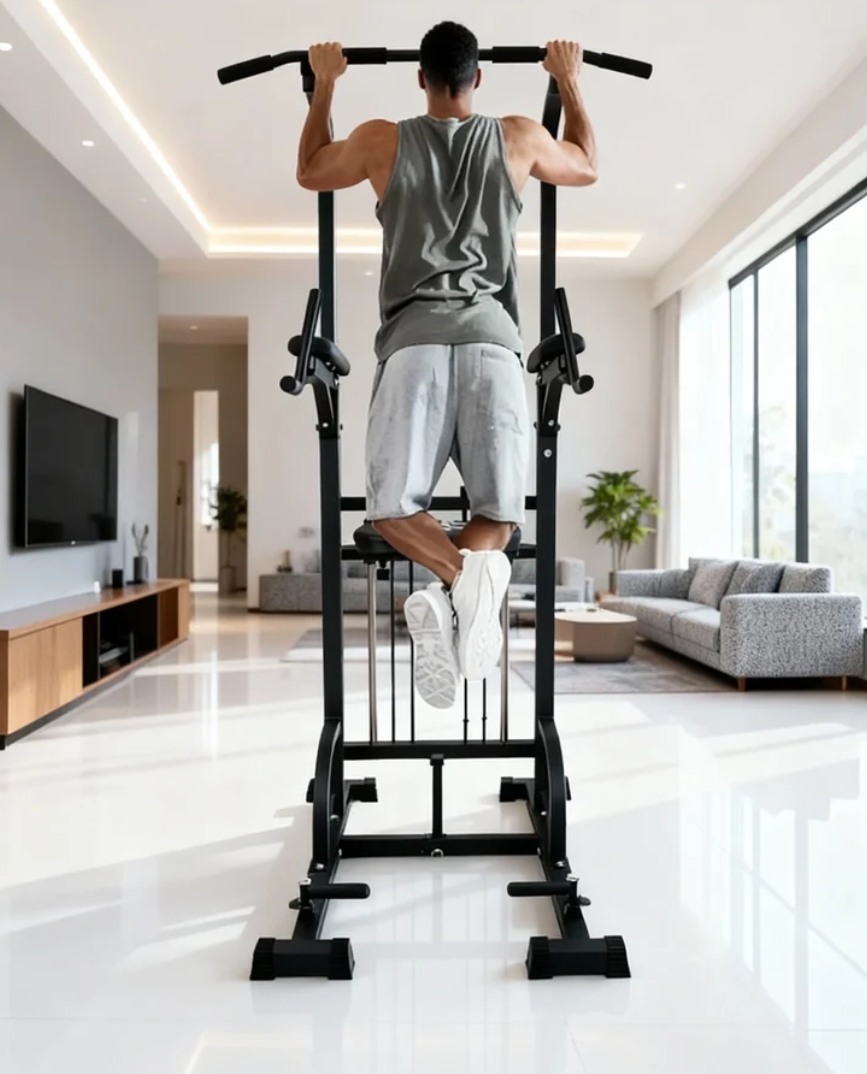Power Tower Pull-Up Dip Statio - Pull Up Bar Grip avaliação e preço