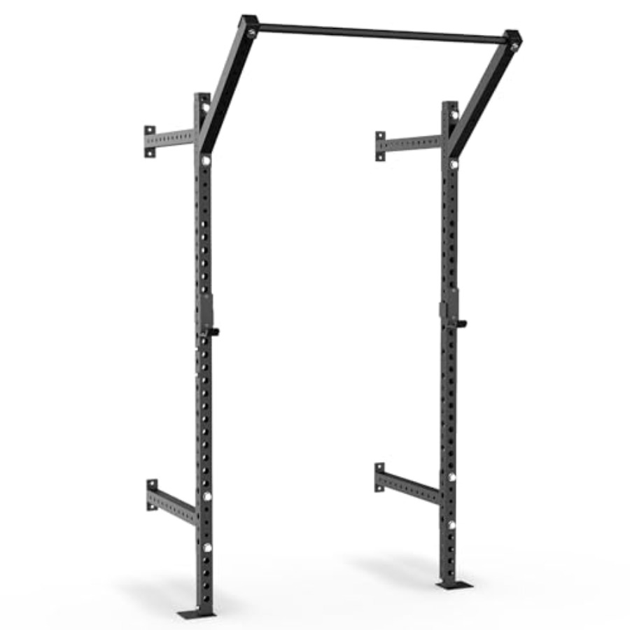 Wall Mounted Squat Rack for ho - Pull Up Bar Grip avaliação e preço