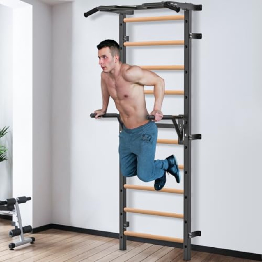 Wall Mounted Gymnastic Stall B - Pull Up Bar Grip avaliação e preço
