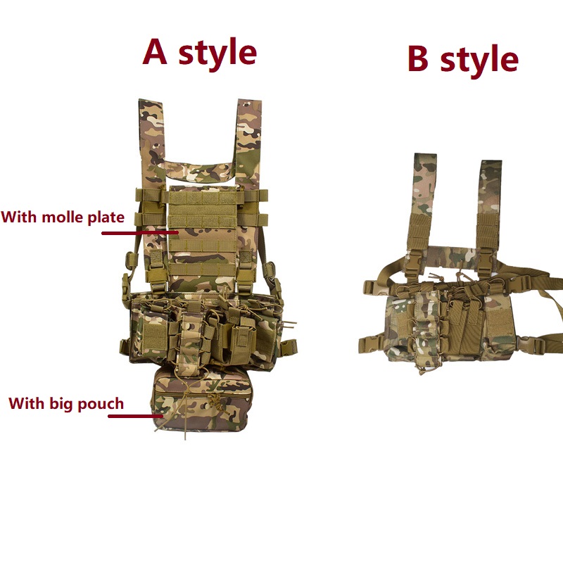 D3CR Chest Rig Vest Multicam B - Gear For Crossfit avaliação e preço