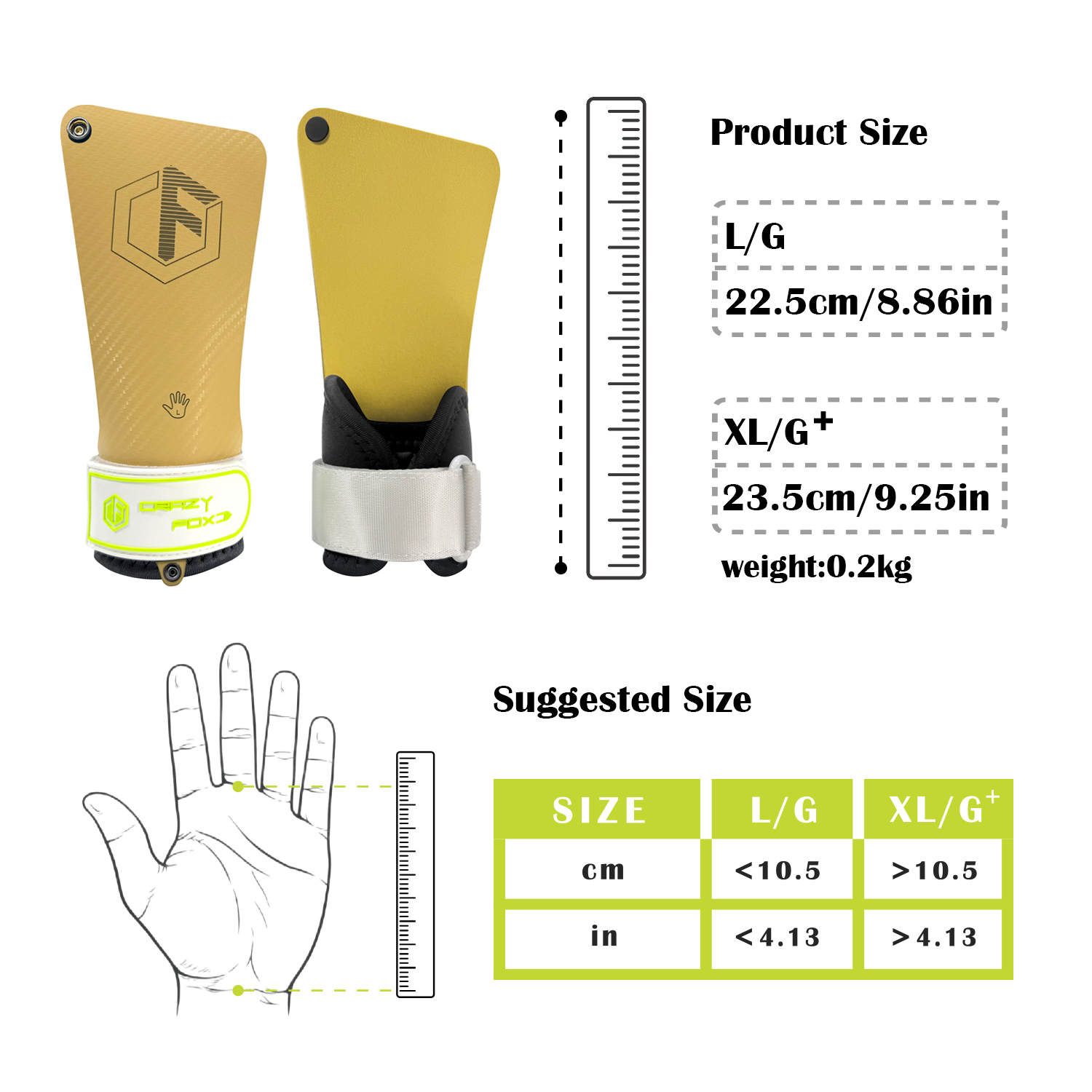 Natural Rubber Anti‑Slip Palm  - Gear For Crossfit avaliação e preço