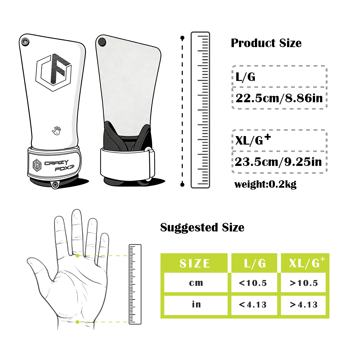 Natural Rubber Anti‑Slip Palm  - Gear For Crossfit avaliação e preço