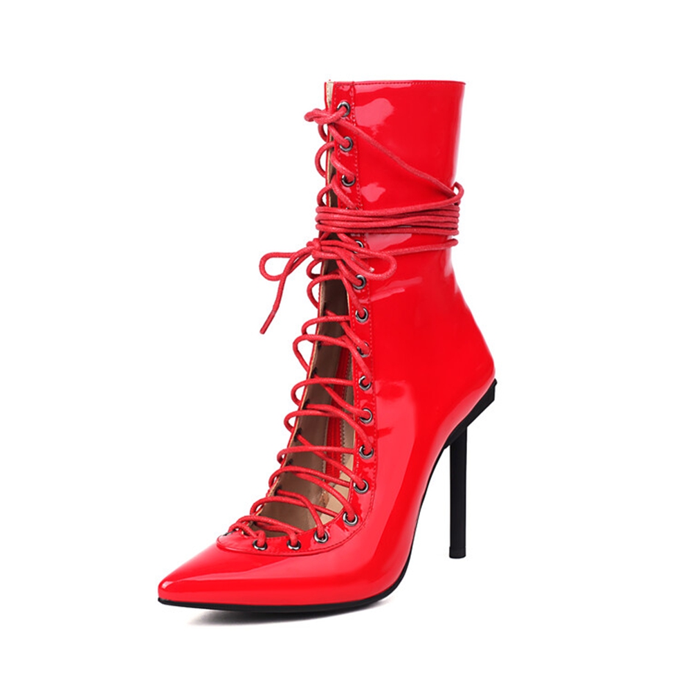 Women Fashion Pointed High Hee - Crossfit Youtube avaliação e preço