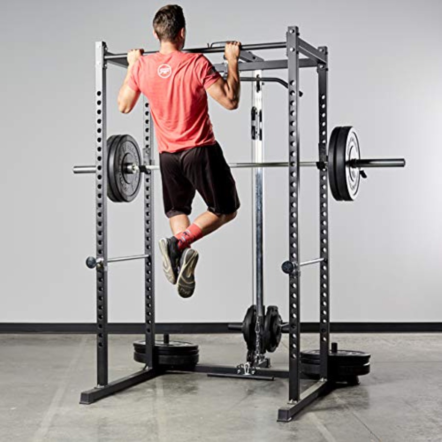 Home gym squat cage for streng - Pull Up Bar Grip avaliação e preço