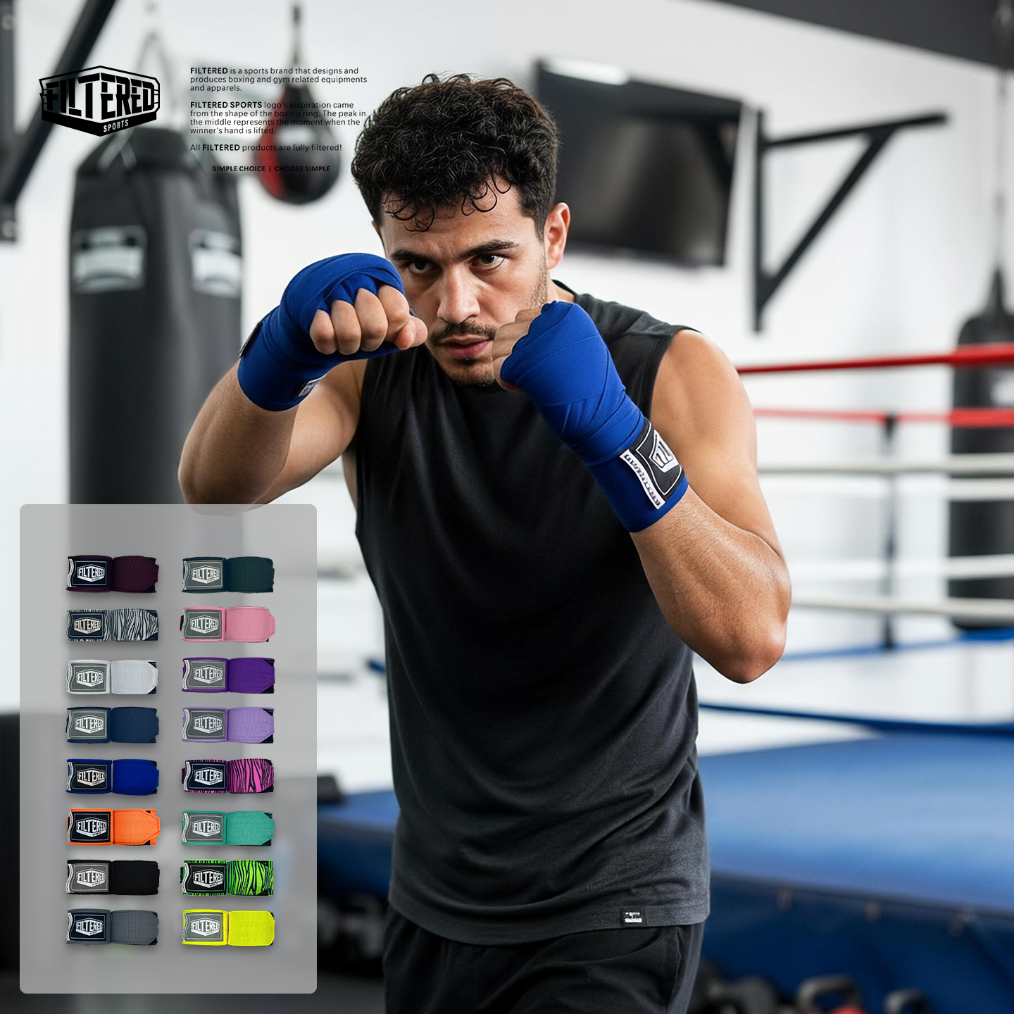 3m & 5m Professional Boxing Ha - Wrist Wrap Support avaliação e preço