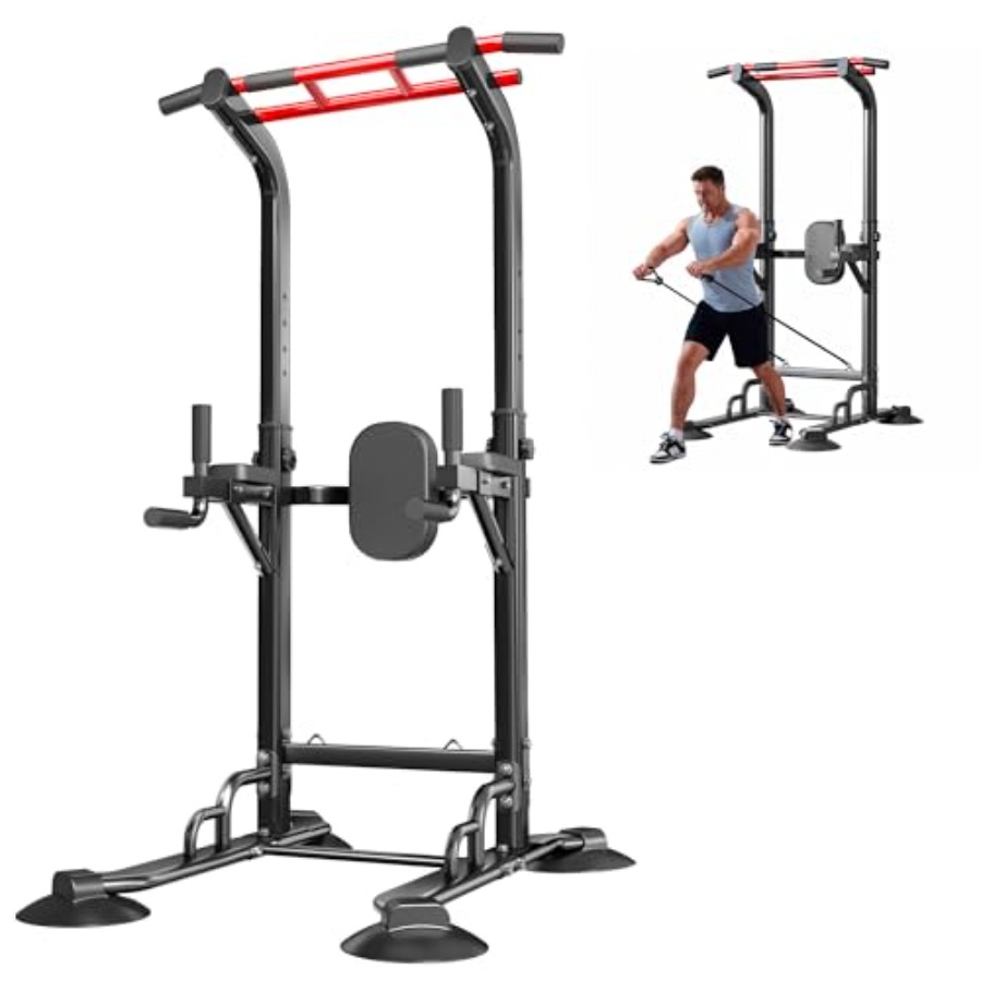 Home gym pull up bar station:  - Pull Up Bar Grip avaliação e preço