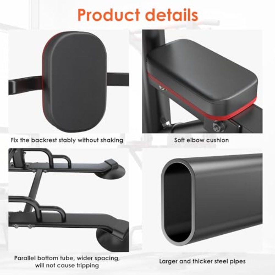 Home gym pull up bar station:  - Pull Up Bar Grip avaliação e preço