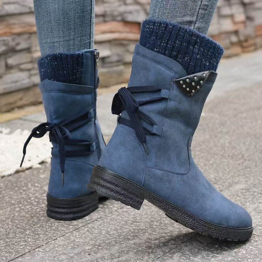 2025 New Women Boots Autumn Wi - Crossfit Youtube avaliação e preço