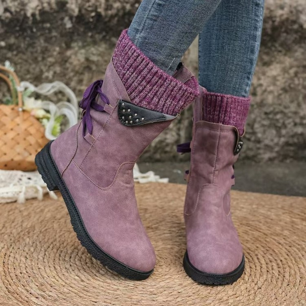 2025 New Women Boots Autumn Wi - Crossfit Youtube avaliação e preço
